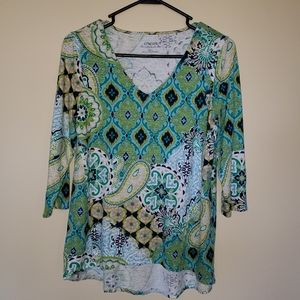 Chico's the ultimate tee size 0